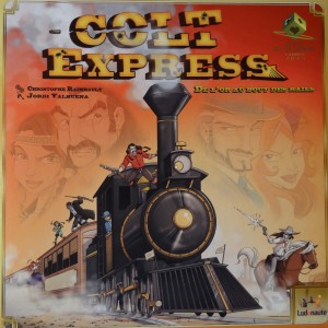 La boîte du jeu Colt Express